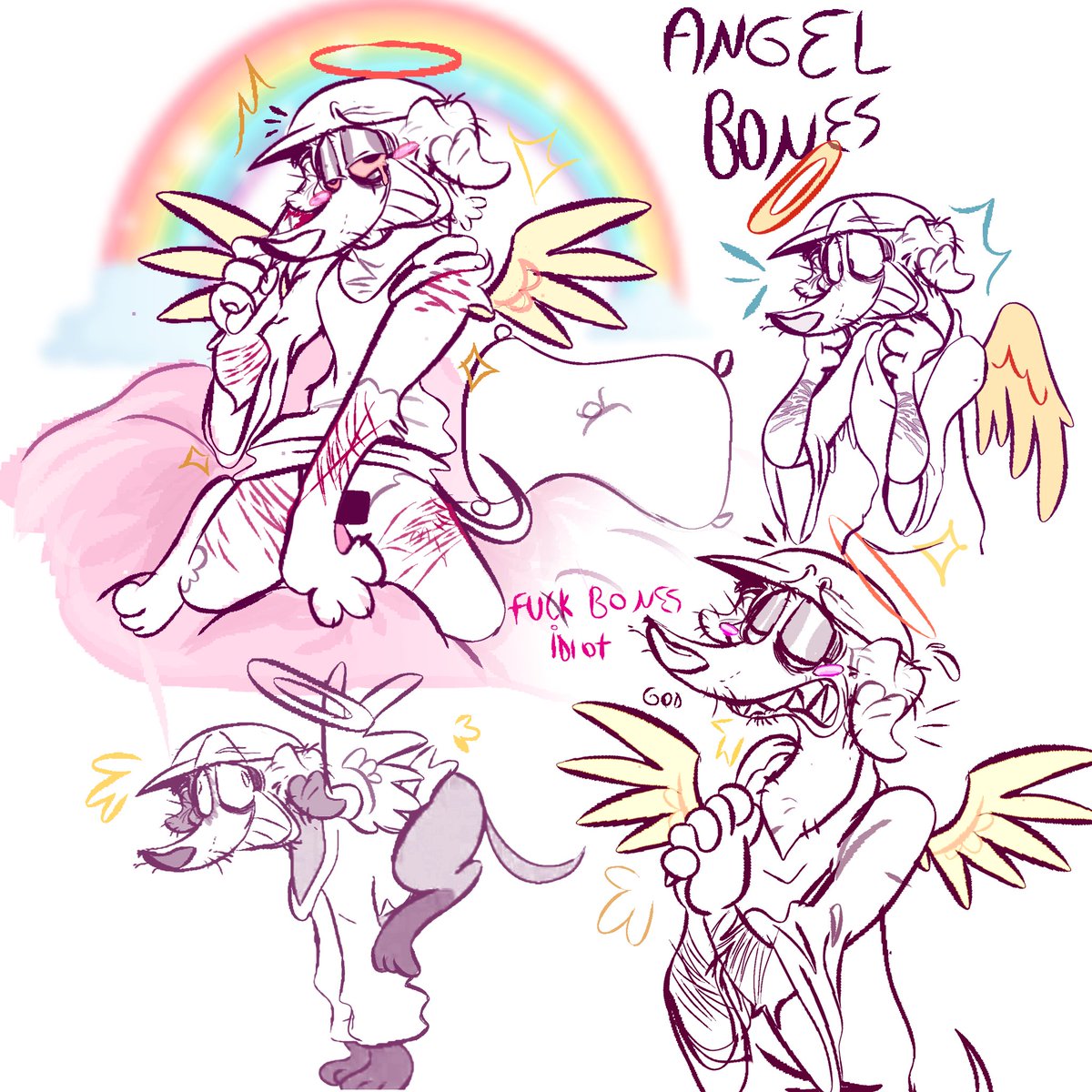 CheezyWoof's tweet photo. Angel bones https://t.co/W9Ty8UsOgz