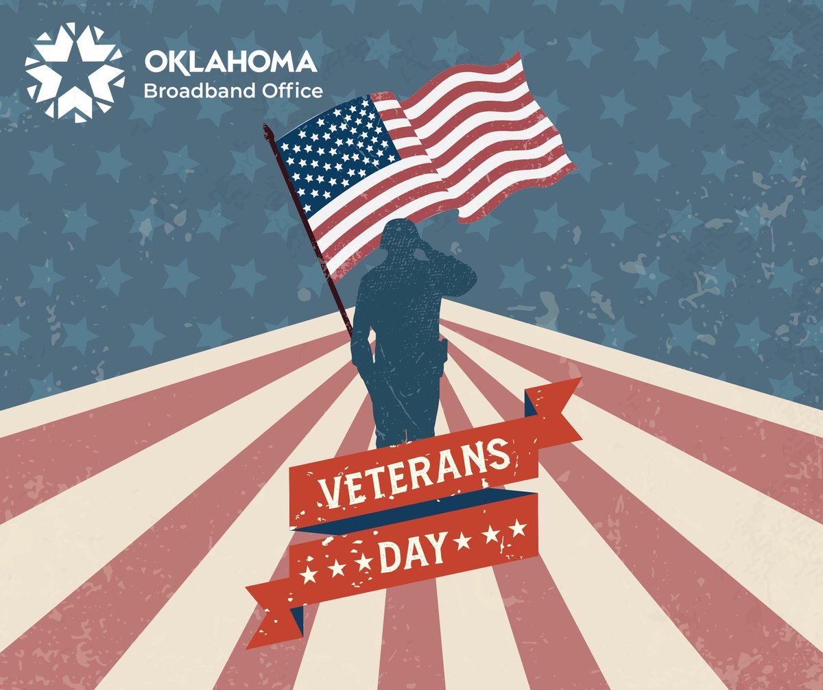 OK_Broadband's tweet image. Thank you to all who have served. #VeteransDay