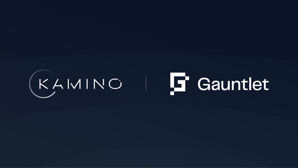 1/ We’re excited to announce that <a href="/gauntlet_xyz/">Gauntlet</a> is joining Kamino as official vault curators, with two Gauntlet-curated Lending Vaults now live!

As one of DeFi’s leading risk managers, Gauntlet will reinforce Kamino’s position as Solana’s core credit layer 🧵