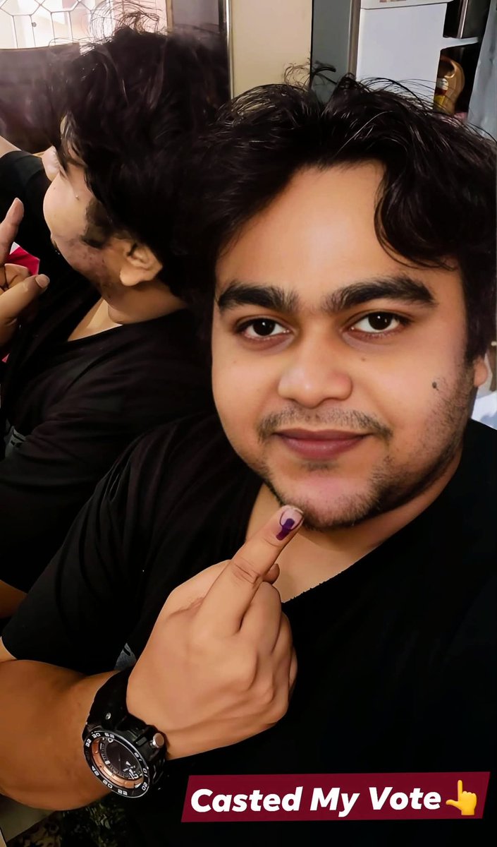 Casted My Vote 👆💯