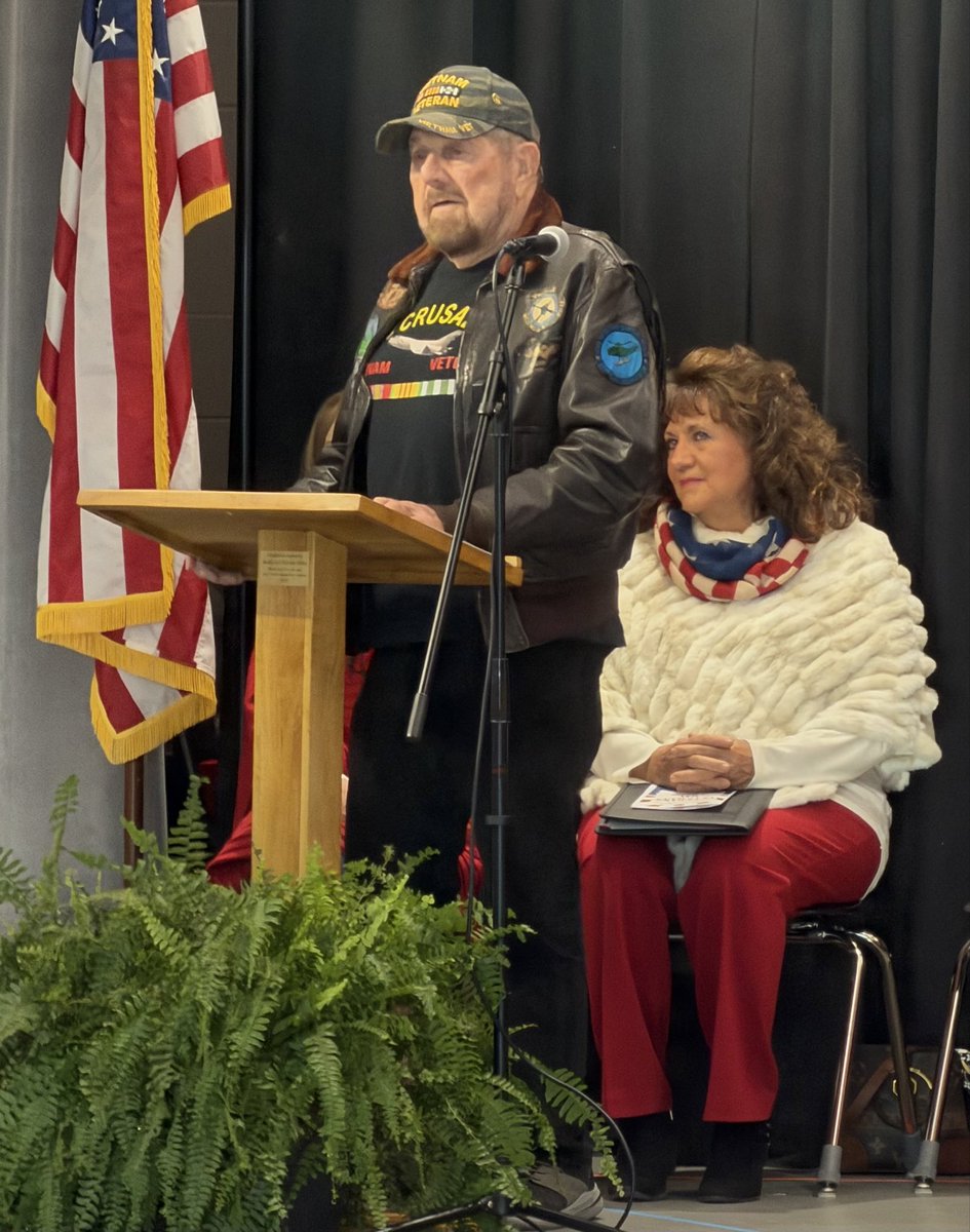 FreeHomeES's tweet image. A heartfelt thank you to all the Veterans. It was truly an honor to recognize and celebrate you today!@CherokeeSchools