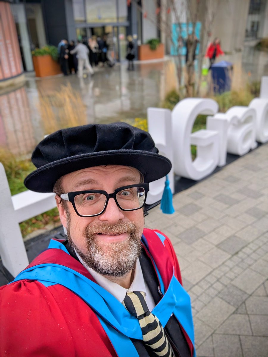 bongosherbert's tweet image. Yesterday, I graduated as a Doctor in Philosophy #hudgrad