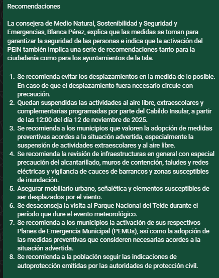 AGMC - Actualidad Geográfica-Meteorológica de 🇮🇨 tweet media
