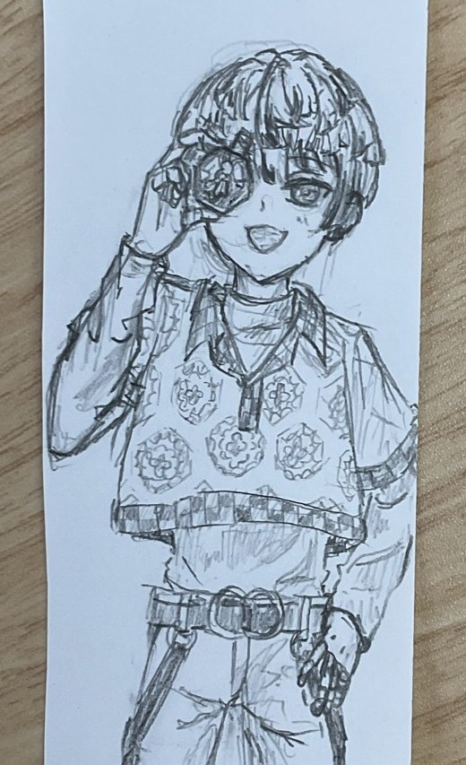 ropimu0521's tweet photo. 学校で描いたやつ
 #まな板にマナ居た https://t.co/v8Web44zn7