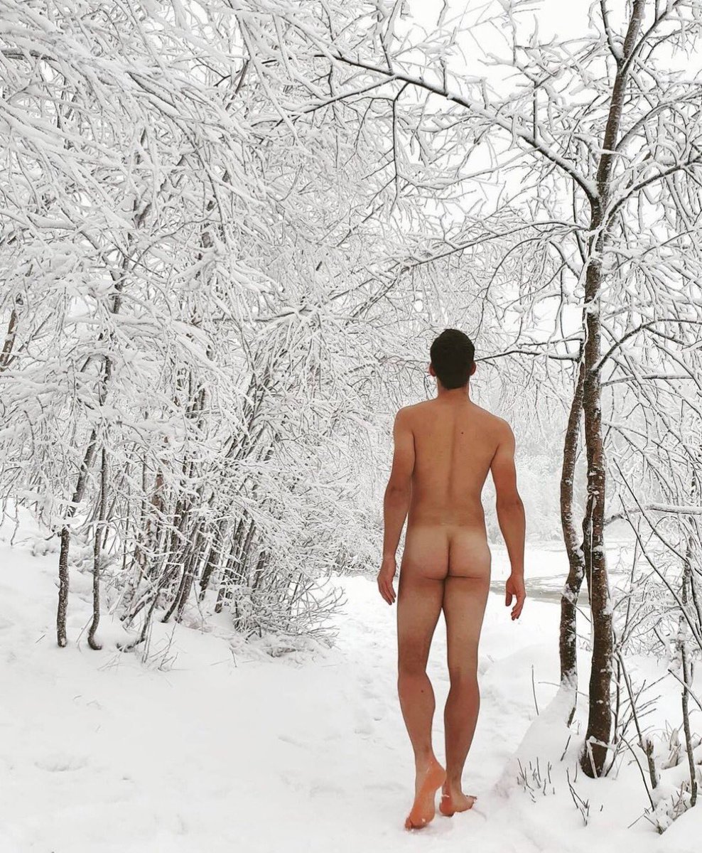 Winter is not excuse to not be naked outside