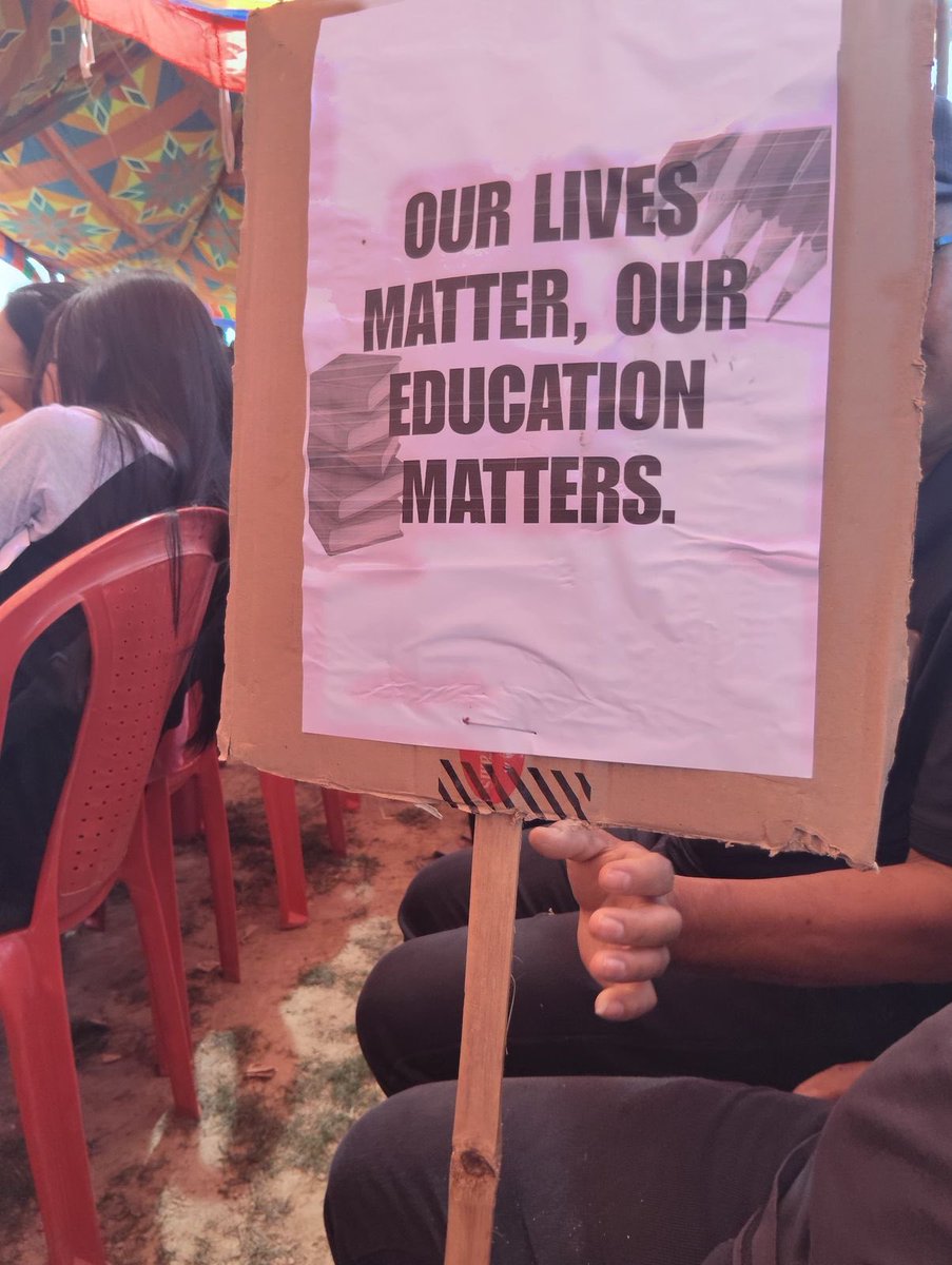 Manipur :Two years on since an ethnic cleansing pogrom has been executed against the Kuki community yet no arrangement has been done to deliver justice by concern authority to compensate dead, raped and internal displaced victims.  Peace is not possible without JUSTICE‼️