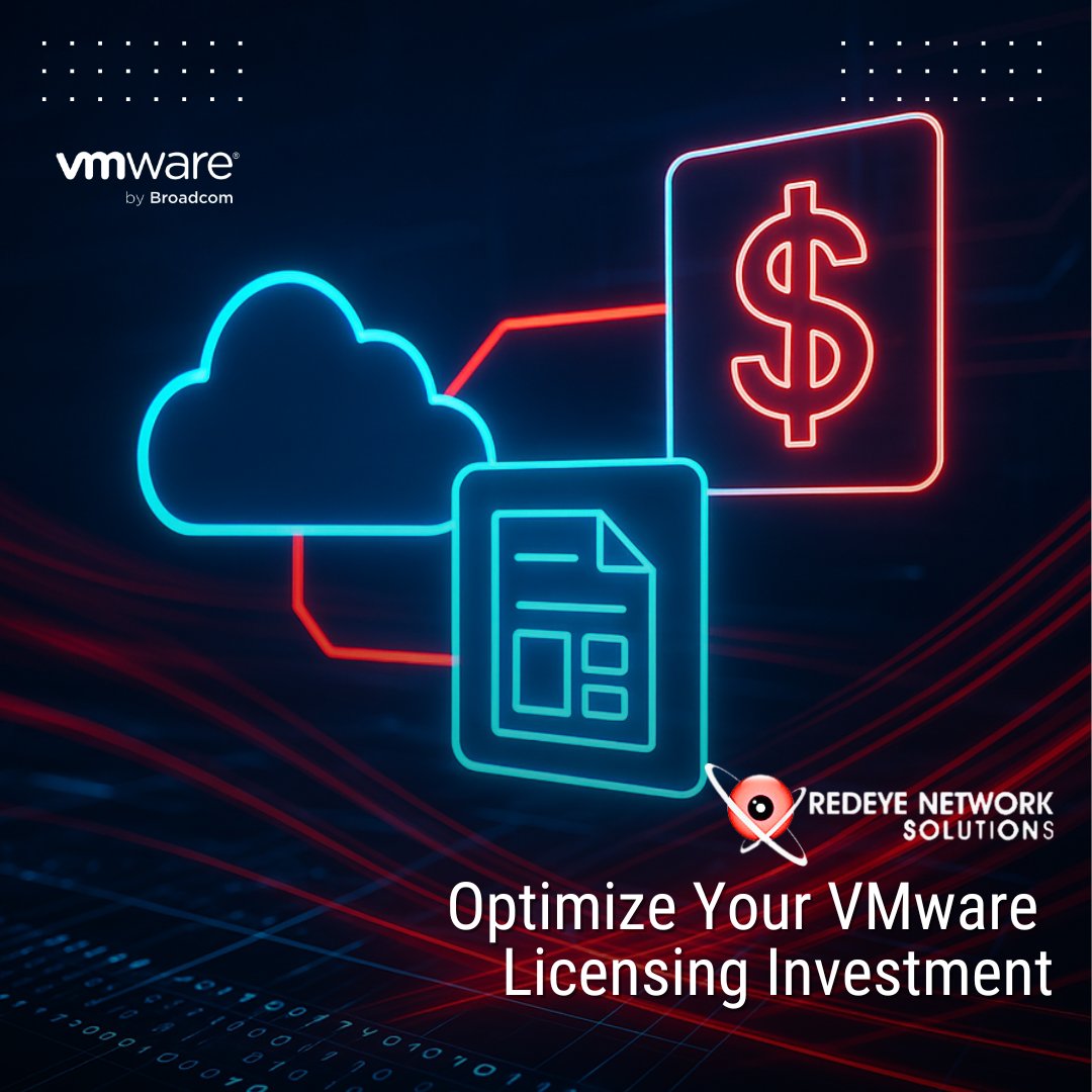 redeyenetworks's tweet image. VMware licensing got complicated.

RedEye simplifies it and helps you cut unnecessary costs.
redeyenetworks.com/support
#VMware #BroadcomPartner #ITOptimization #RedEyeNetworks #ManagedIT
