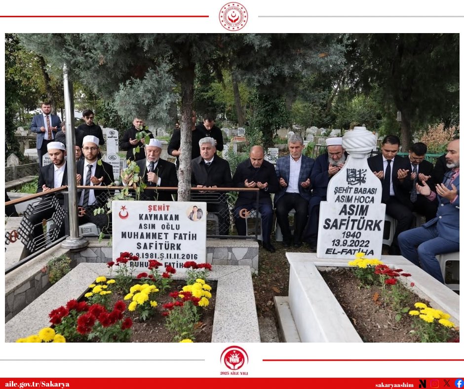 Şehit Kaymakam Muhammet Fatih Safitürk Şehadetinin Yıldönümünde Rahmetle Anıldı

Mardin’in Derik ilçesinde 2016 yılında hain bir saldırı sonucu şehit edilen Derik Kaymakamı Muhammet Fatih Safitürk, şehadetinin yıldönümünde dualarla anıldı.
<a href="/tcailesosyal/">T.C. Aile ve Sosyal Hizmetler Bakanlığı</a>