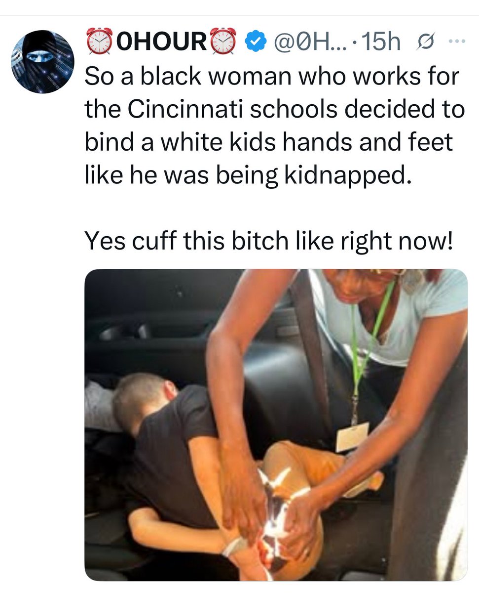 The black woman was the one who actually freed the child but they can’t miss an opportunity for a little added racism as that’s what gets the most clicks.