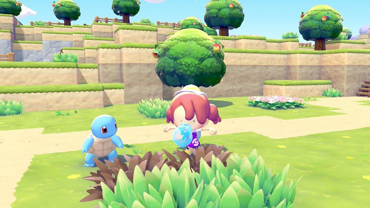 人間に変身したメタモン」が主人公。ポケモン初のスローライフ・サンド