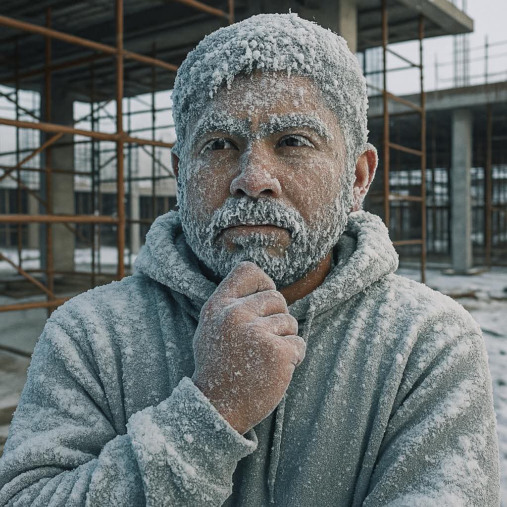 Mi ruca echada en la cama publicando que ama el clima frío. ❄️ 

—Yo en el jale