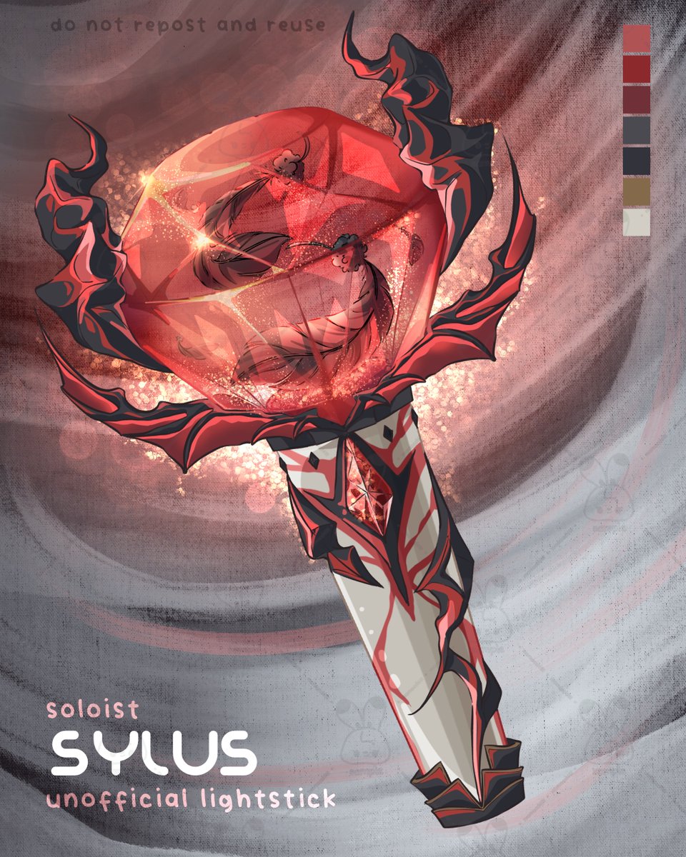 XMomocchi's tweet photo. Soloist Sylus unoff lightstick!

#LoveandDeepspace 
#LADSPolarNightRendezvous
#Sylus #秦彻 #SylusFanart 

Other LIs 🔜 https://t.co/mNJEWwicen