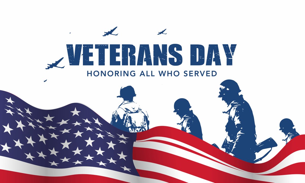 Arc3Comm's tweet image. Happy Veterans Day! Today we honor all those who have served and are serving in our armed forces! #VeteransDay