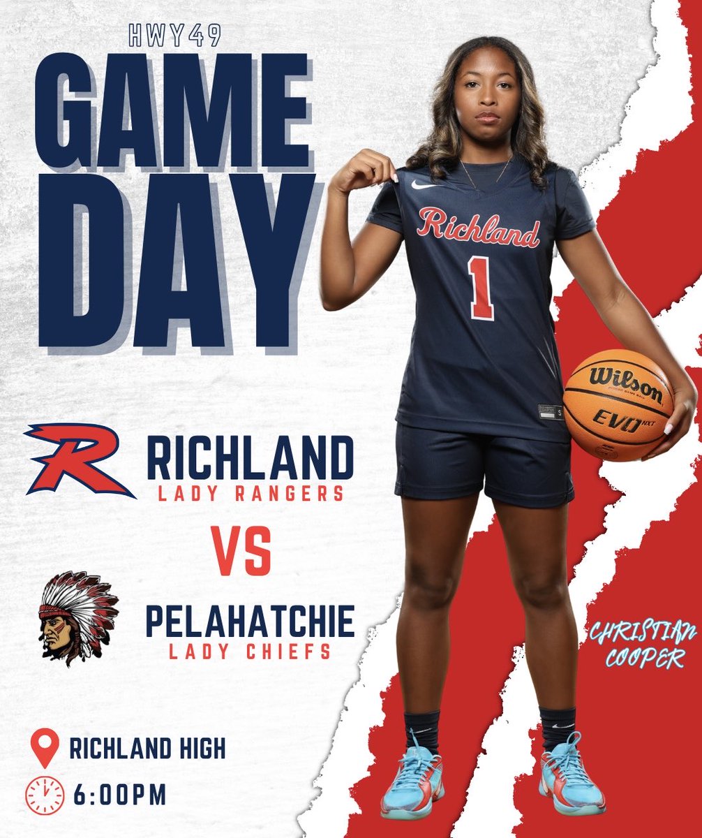Game Day for the Lady Rangers! See you at 6pm.