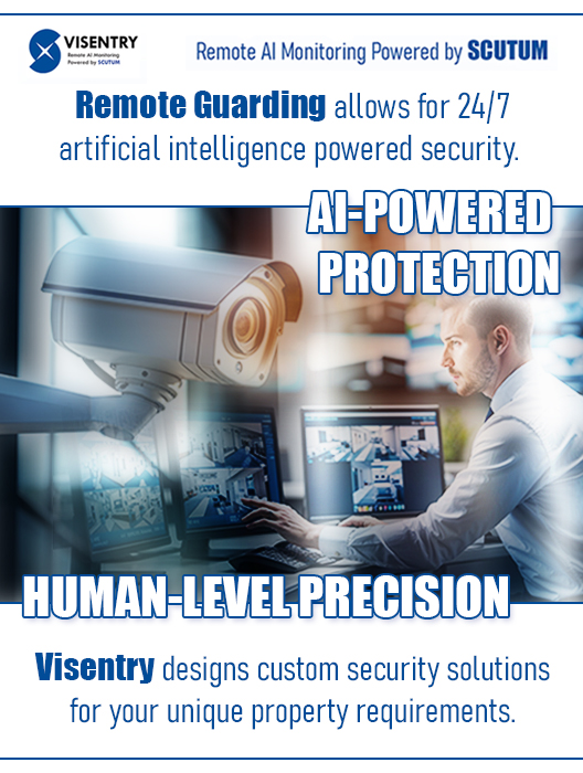 🔒 Smarter Security. Proven Results.

At Visentry, we design customized security solutions that combine cutting-edge technology, real-time analytics, and human expertise.

🌐 visentry.com