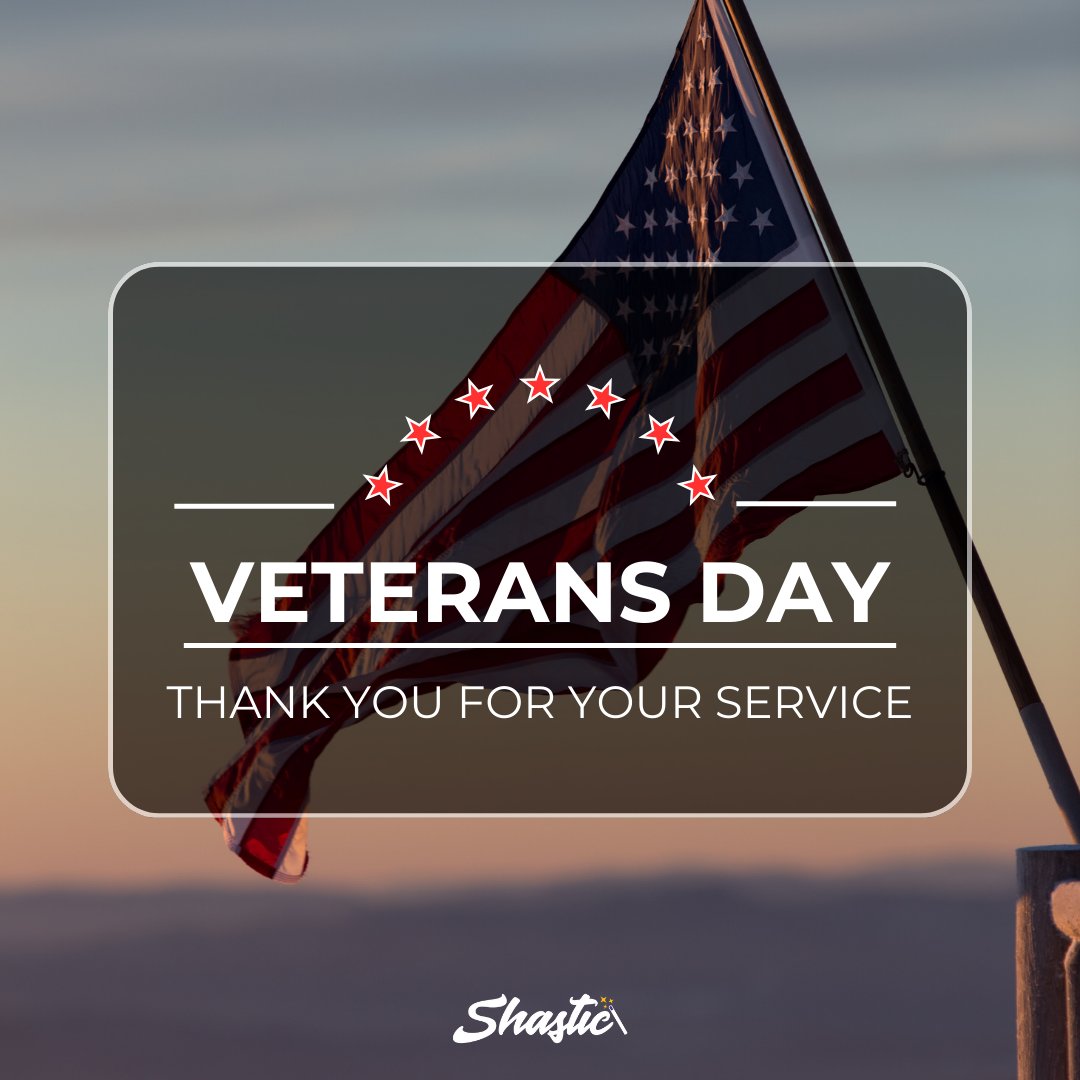 To all veterans, thank you for your service. Your sacrifices and commitment to protecting our freedoms will never be forgotten.

#VeteransDay #ThankYouVeterans