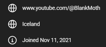 _BlankMoth's tweet photo. The YouTube channel is 4 years old today.
Happy birthday. https://t.co/EtkmNIZ4S5