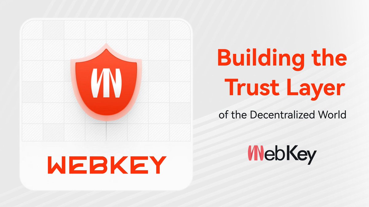 WebKey_'s tweet image. Decentralization without trust is chaos. 

WebKey builds the physical layer of trust — combining hardware verification with blockchain consensus. 

The foundation for a unified digital economy.#

WebKey #DePIN #Web3Infrastructure #RWA