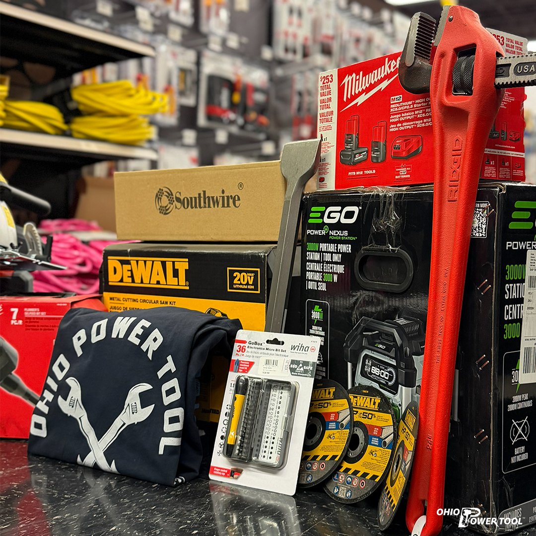 OhioPowerTool's tweet image. Big savings are here for  our FLASH SALE Veterans Day Special, 15% off thousands of in-stock tools and accessories. Don’t wait, deals end 11/13 at noon or while supplies last.
Shop here: ohiopowertool.com/flash-sale
...
#OhioPowerTool #VeteransDaySale #ToolDeals #WeKnowTools