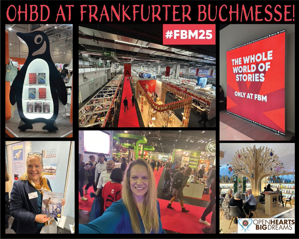 Our latest newsletter is out! Read about our trip to the Frankfurt Bookfair, the importance of belonging, and more adventures in literacy! It's free to subscribe:
ow.ly/LbiZ50XpM5m