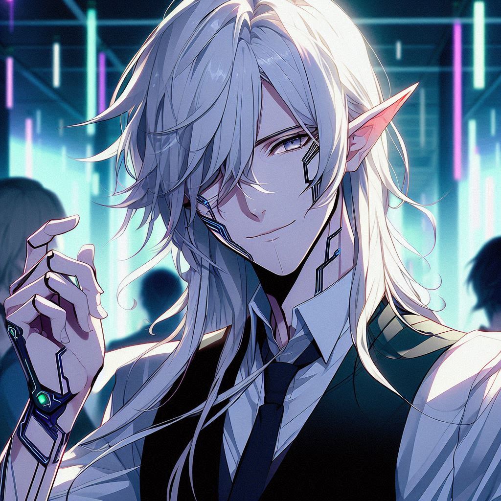 QT White hair 

-Eluvienar