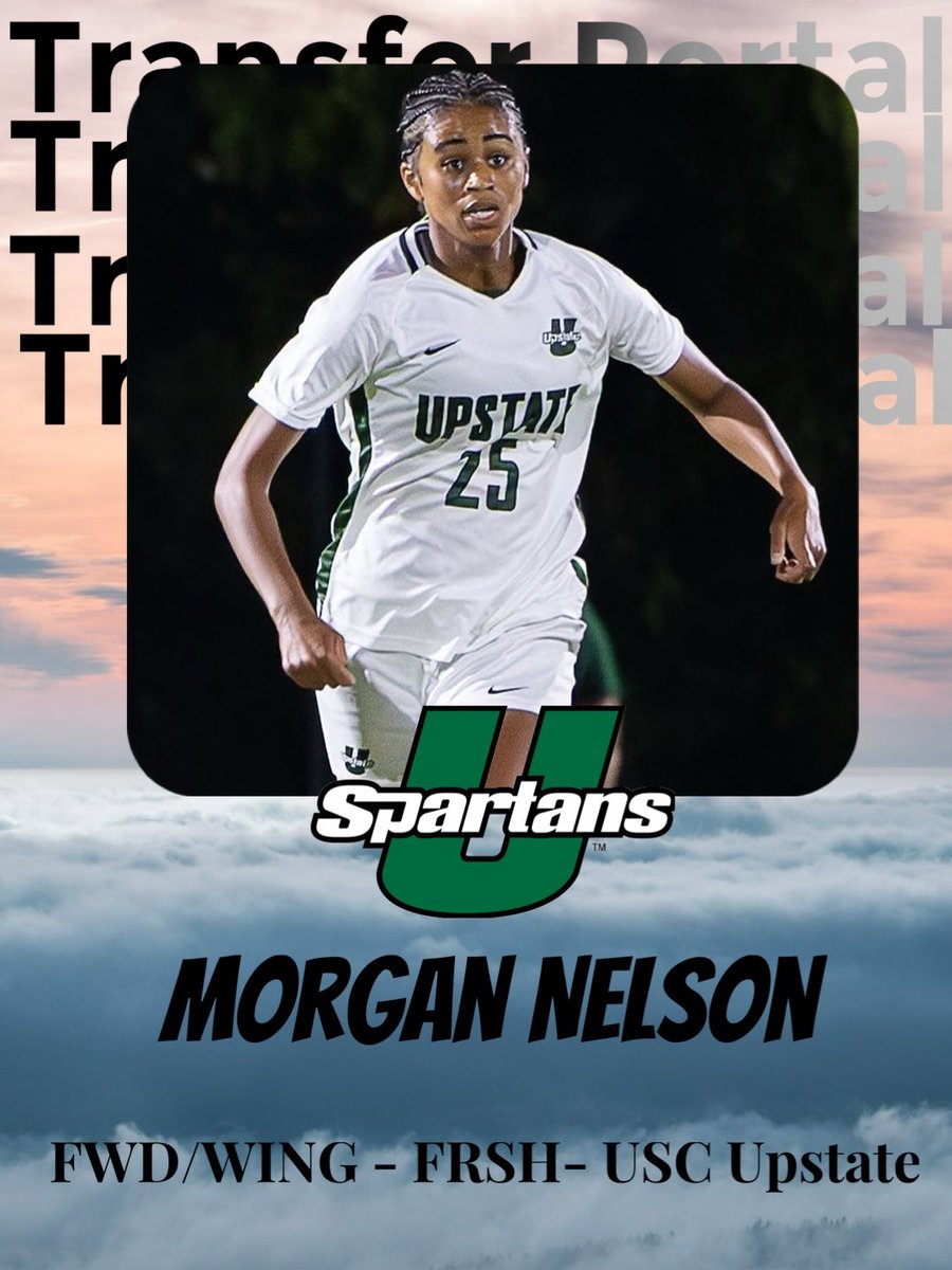 Entered the Portal 

📝 Morgan Nelson
⚽️ Forward/Winger
📚 Freshman 
🏫 USC Upstate
📱 <a href="/morgan07781/">Morgan nelson</a> 

#NCAAWSOC #TransferPortal