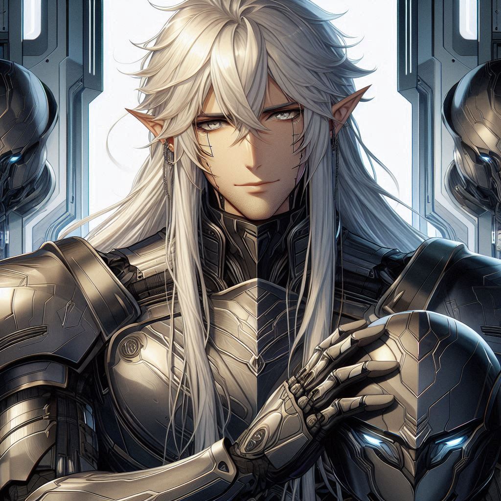 QT White hair 

-Eluvienar