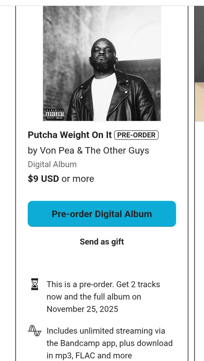 New <a href="/VonPea/">Von Pea aka Darkskinned Tanya</a> &amp; <a href="/OtherGuysMusic/">THE OTHER GUYS ®</a> album on 11/25!!!