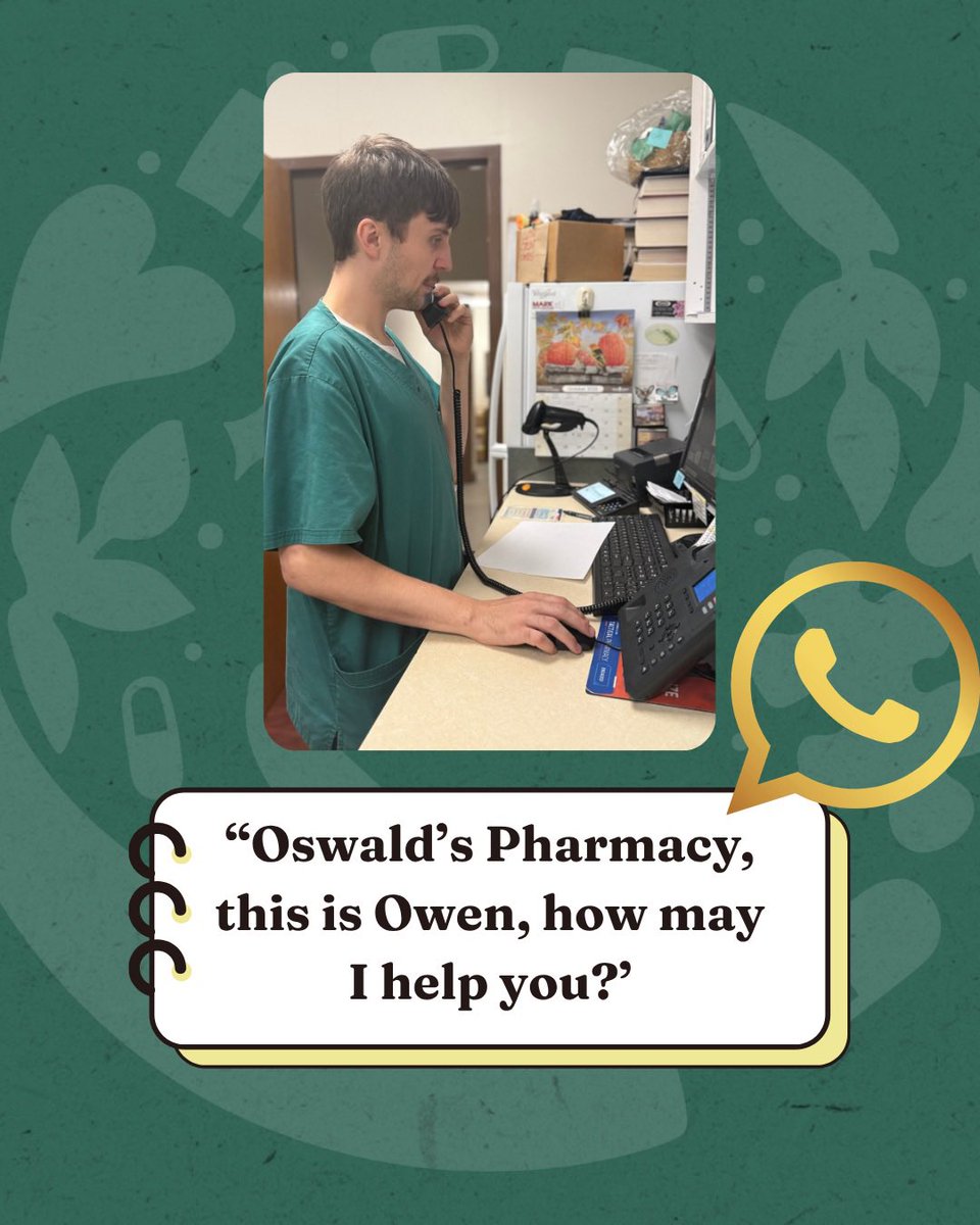 Just like you, we don’t like to be kept on hold for eternity…at Oswald’s we pride ourselves on actually answering our phones promptly! #bestintown