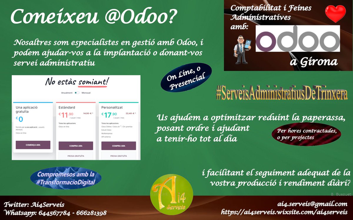 serveis38965's tweet image. No es tracta de comptabilitat creativa, sinó de que la comptabilitat reflecteixi el valor real dels actius i el patrimoni empresarial.
La visió fiscal no ens ha de fer perdre el valor real de la nostra empresa. #SolucionsAi4 #GestióEficient #Optimització #IndicadorsdeRendiment