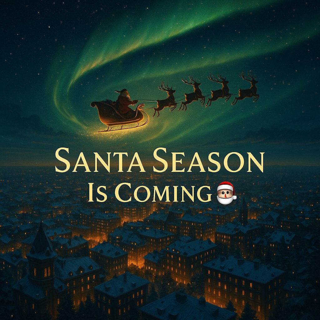 $SANTA season is coming!
This Christmas could be life-changing for SANTA holders!
Jeets win nothing this Christmas