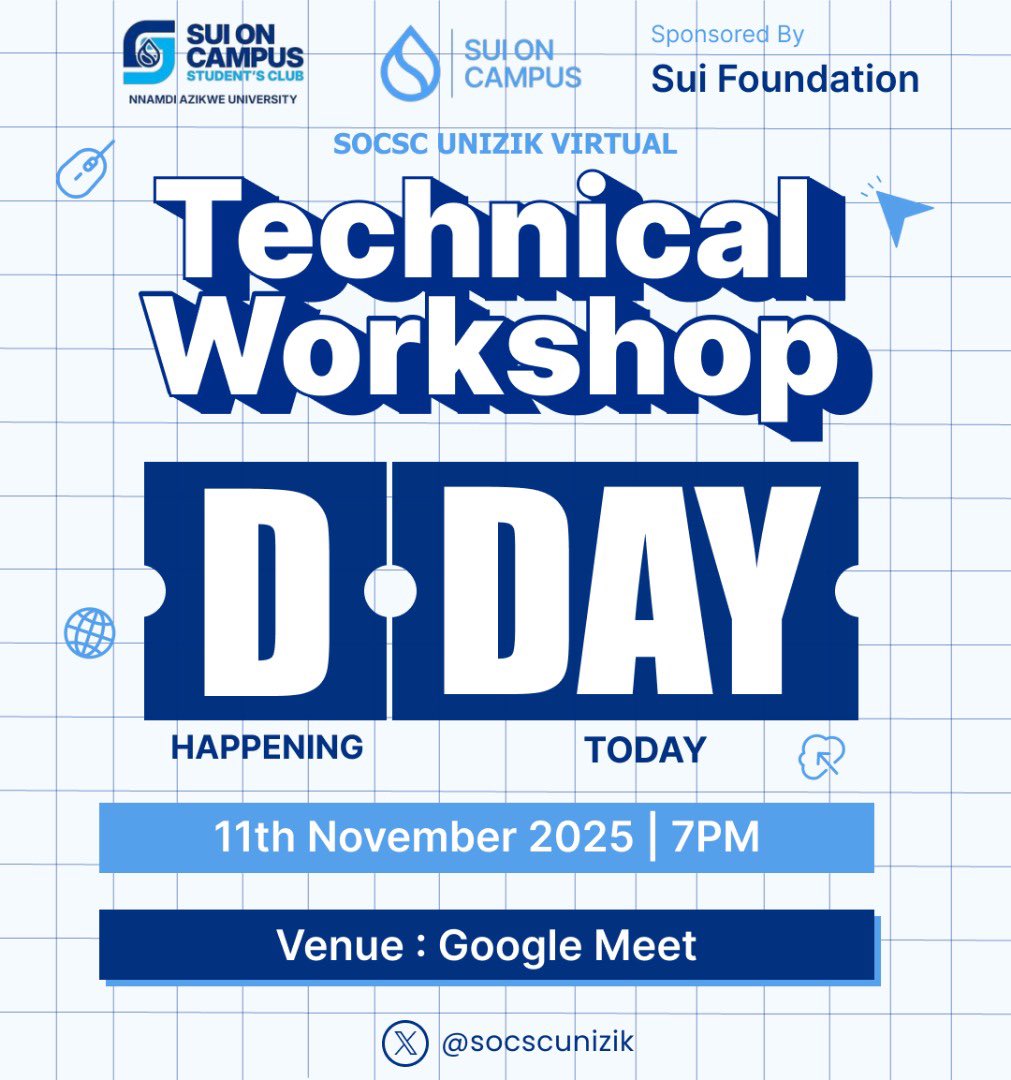 YoungloveisDED's tweet image. The D-day is here
Workshop with @socscunizik 

A lot will be taught