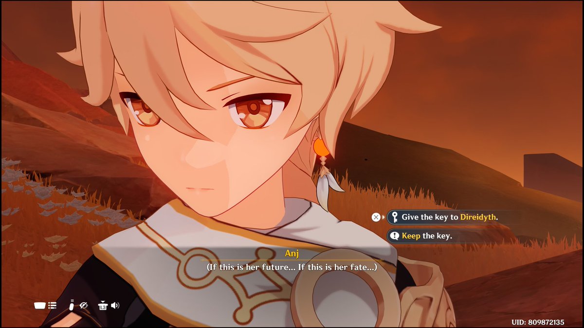 SimplyAnj28's tweet photo. Direidyth is a cute npc and the shock of realizing she's the hilichurl was a bit sad. But also I'm so confused with the lore now, it's hard to keep up 😅 https://t.co/v9sMRohHGn