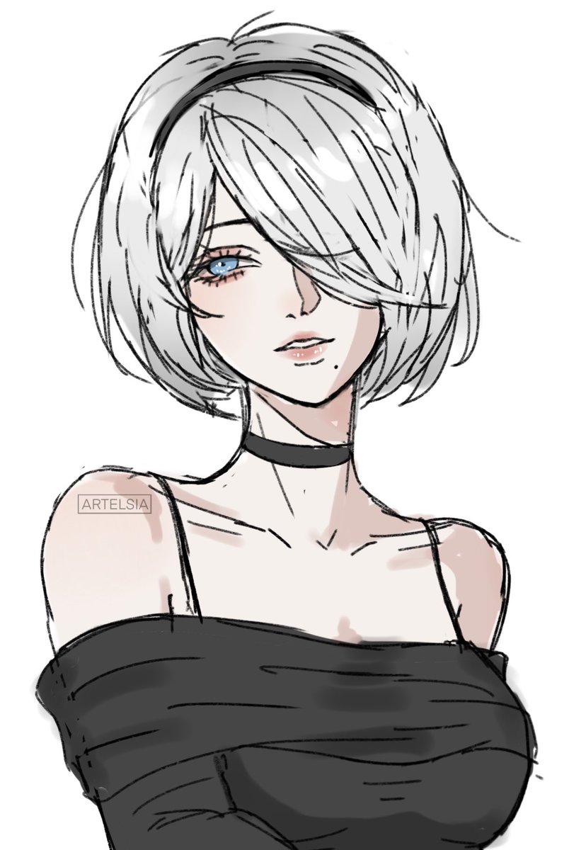 artelsia's tweet image. 2B drawing
1 or 2?