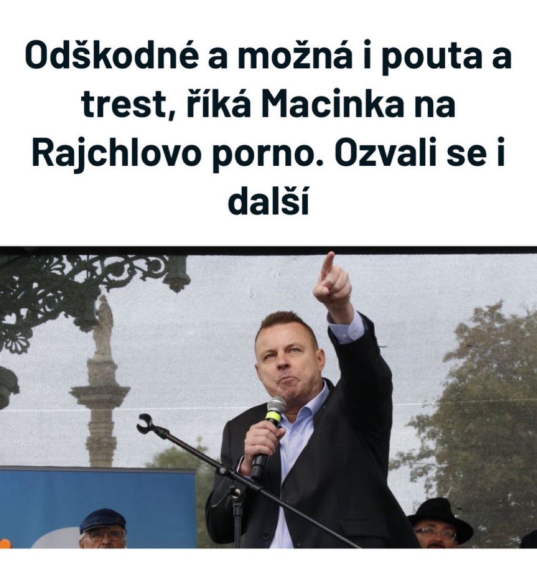 Já jsem to taky viděl, takže bych taky chtěl nějaký odškodný.