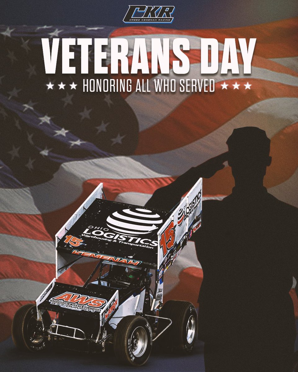 Today we honor all of our current &amp; past veterans. From everyone at CKR, we thank you for your service, dedication to our country, &amp; allowing us to have the freedom we all get to enjoy day in and day out 🇺🇸