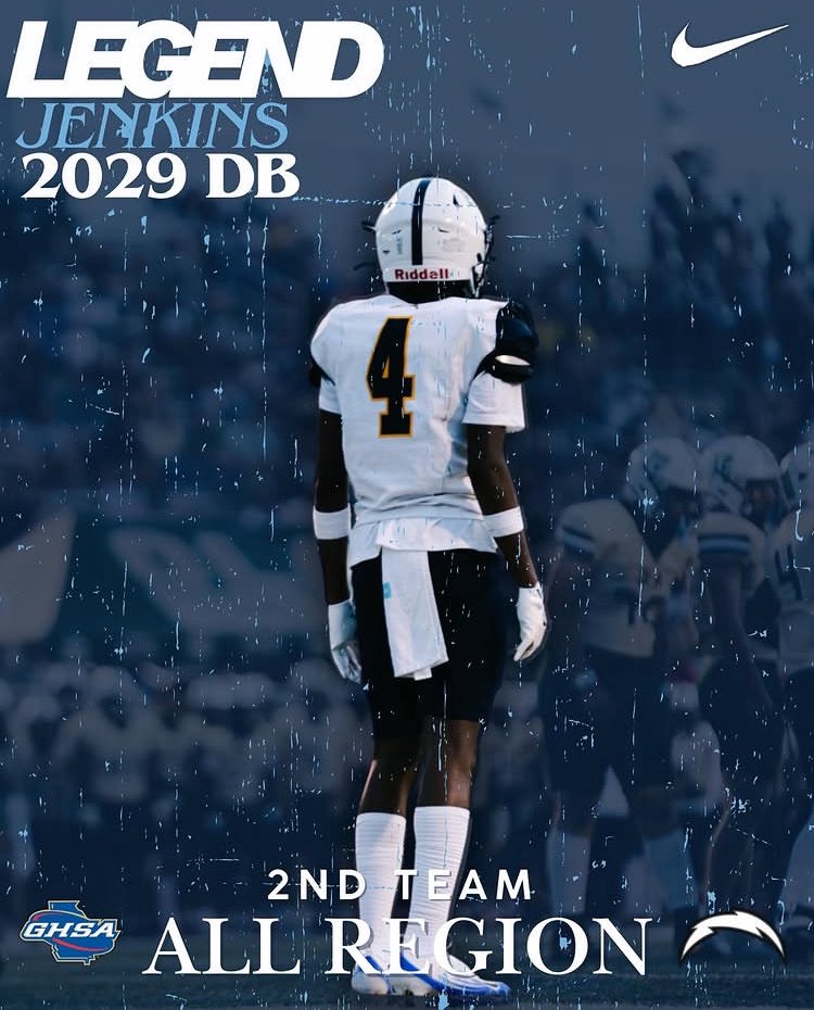 Congratulations Griffin Grasshoppers Elite Legend Jenkins 6’2 DB ELCA 2029 on being selected 2nd Team All-Region! Keep Grinding Kid! 
<a href="/RivalsHS/">Rivals High School</a> <a href="/BTS_Report/">Baseline To Sideline(Ωψφ)</a> <a href="/connectbleague/">Connect Basketball League (CBL)</a> <a href="/HoopSeenGA/">HoopSeen Georgia</a> <a href="/madehoops/">MADE Hoops</a> <a href="/KyleSandy355/">Kyle Sandy</a>