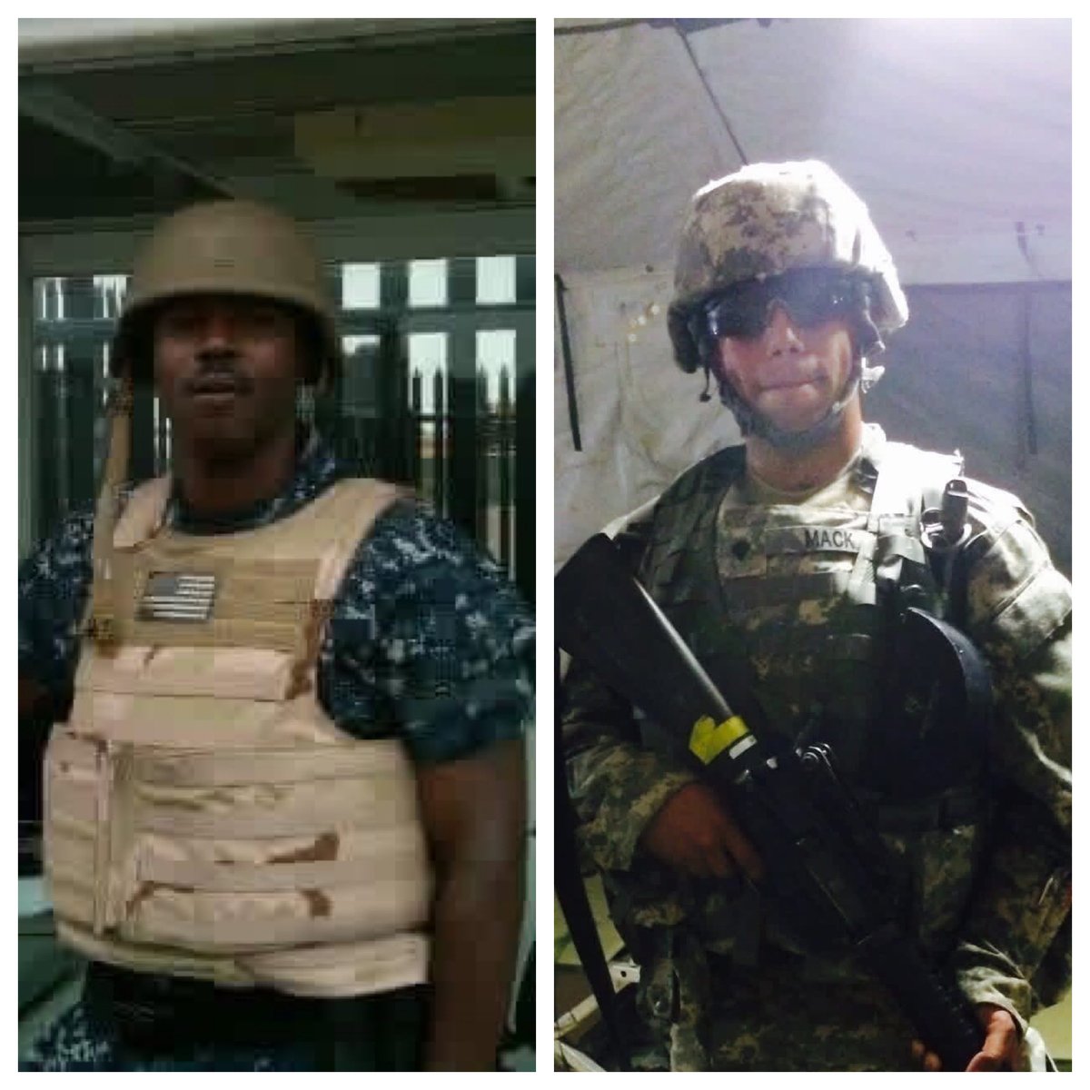 Thank you for your service! #VeteransThatCoach #SelflessService
Coach Williams - Navy 
Coach Roberson - Navy 
Coach Mack - Army