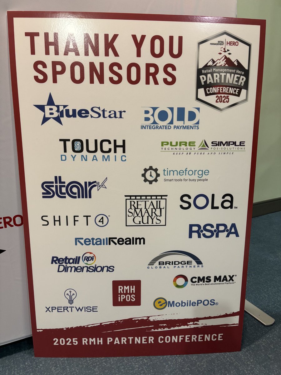InsideRSPA's tweet image. RSPA President &amp;amp; CEO Jim Roddy shared insights from last week’s Retail Management Hero Partner Conference in Denver. Read his event recap here: bit.ly/4qOT61j @RMHPos #RMHPC2025