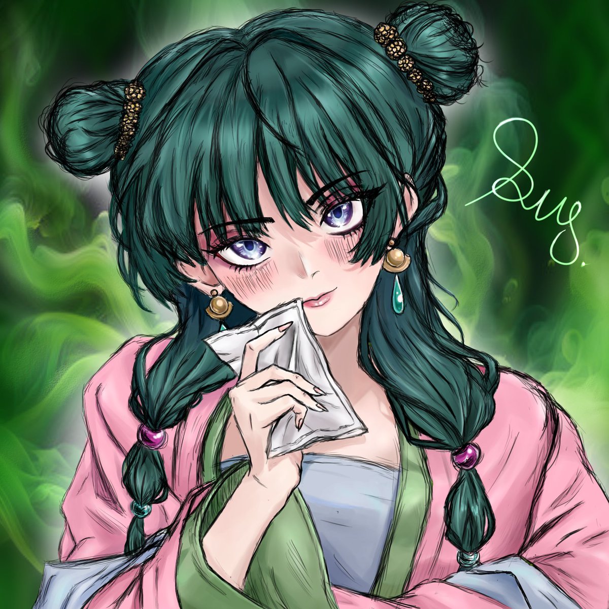 Niikkiss's tweet photo. Mao Mao

•
•
•
•
•

#ApothecaryDiaries #maomao #HistoricalRomance #animefanart #animeartist #anime #digitalart #art #myartwork https://t.co/T2rk09XtrB