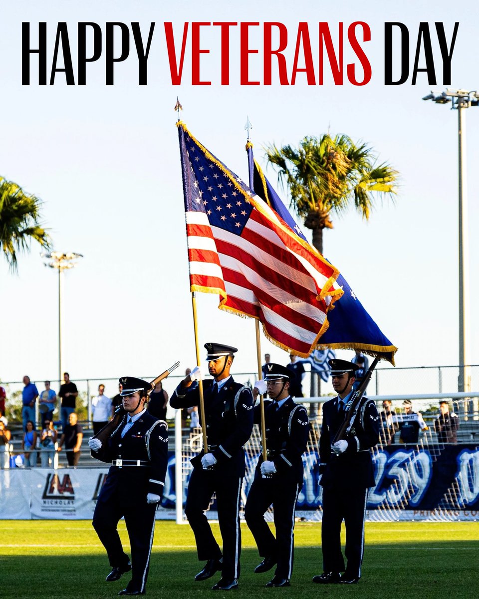 Today we proudly honor our veterans for their bravery, service, and sacrifice. Thank you for all you’ve done for our country. 🇺🇸