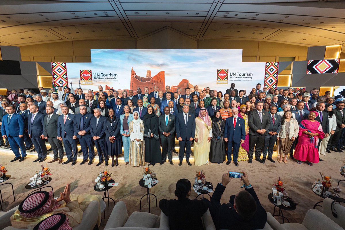 RDB Chief Tourism Officer Irène Murerwa, alongside Eugene Kayihura Segore, Ambassador of Rwanda to the Kingdom of Saudi Arabia, is participating in the <a href="/UNWTO/">UN Tourism</a> General Assembly in Riyadh, Saudi Arabia, where Rwanda serves on the UN Tourism Executive Council, the organization’s