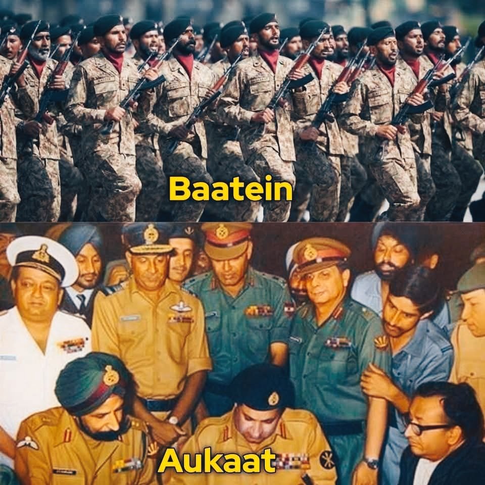 DevArtwist's tweet image. Porkistan, your eunuch men can only surrender with their pants down.
That&apos;s your history and future as well.
#PakistanIsATerrorState