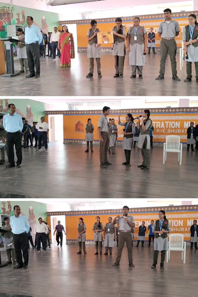 PMShriDMS64BBSR's tweet image. Today&apos;s speech and a short drama on the brave freedom fighter Tilka Majhi marked the celebration of Janjatiya Gaurav Pakhwada, a heartfelt tribute to Bhagwan Birsa Munda and tribal heroes.#NCERT #NCERTCIET #RIEBBSR #PMSHRIDMSBBSR