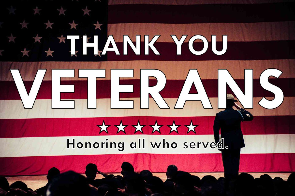 TeamExceed's tweet photo. Thank You Veterans. Honoring all who served. https://t.co/VwmSiXXAEH