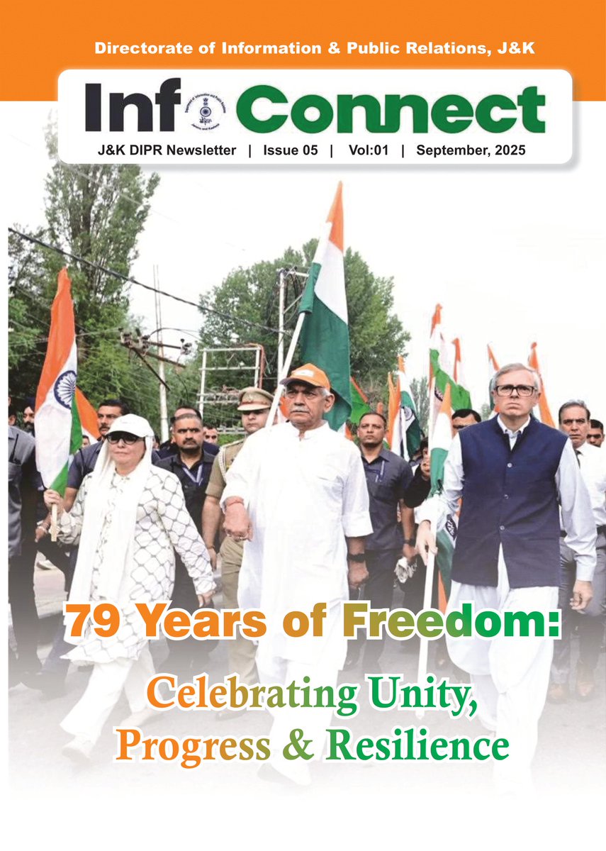 astrosadiqali's tweet photo. Humbled to be featured in the @diprjk "InfoConnect" newsletter. "From Kashmir to the Cosmos" is a milestone, but it's just the start.
We have so much to achieve for India's space sector and globally.
And to all the young dreamers, keep an eye on Spica Space Academy! https://t.co/eL4gux8grl