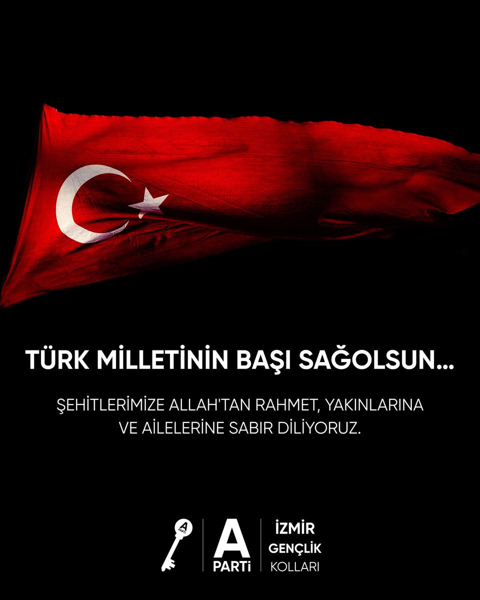 MİLLETİMİZİN BAŞI SAĞ OLSUN🇹🇷
Azerbaycan’dan yurda dönerken Gürcistan’da elim bir kaza sonucu düşen C-130 tipi askeri kargo uçağımızda şehit olan kahraman askerlerimize Allah’tan rahmet diliyoruz. Şehitlerimizin kederli ailelerine ve aziz Türk milletine başsağlığı ve sabır