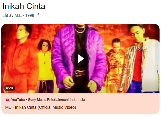 This song is an ID earworm to me but what do you mean it was from 1998? It's already 27 years old?