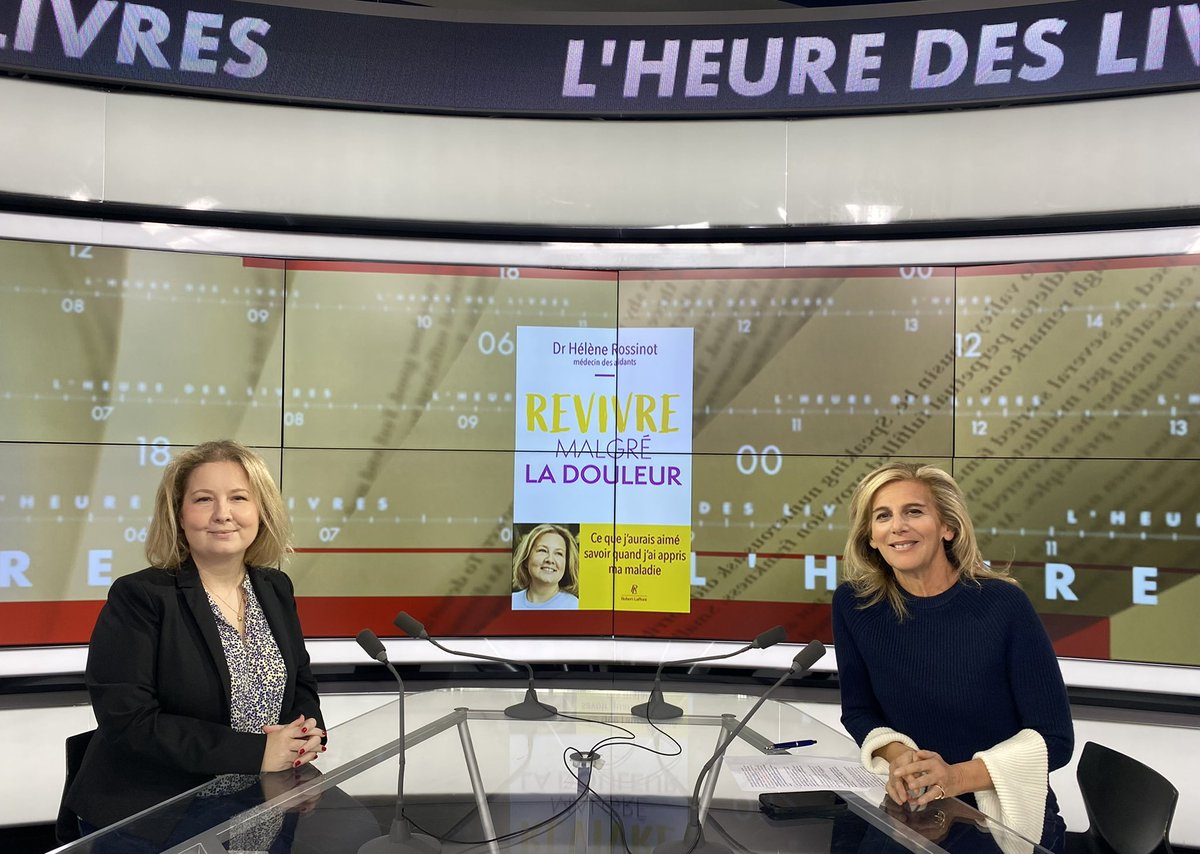 Merci <a href="/CNEWS/">CNEWS</a> et <a href="/AnneFulda/">Anne Fulda</a> pour votre invitation à échanger sur mon nouveau livre « Revivre malgré la douleur » dans L’Heure du Livre !
Le replay est ici : dai.ly/x9tlfok