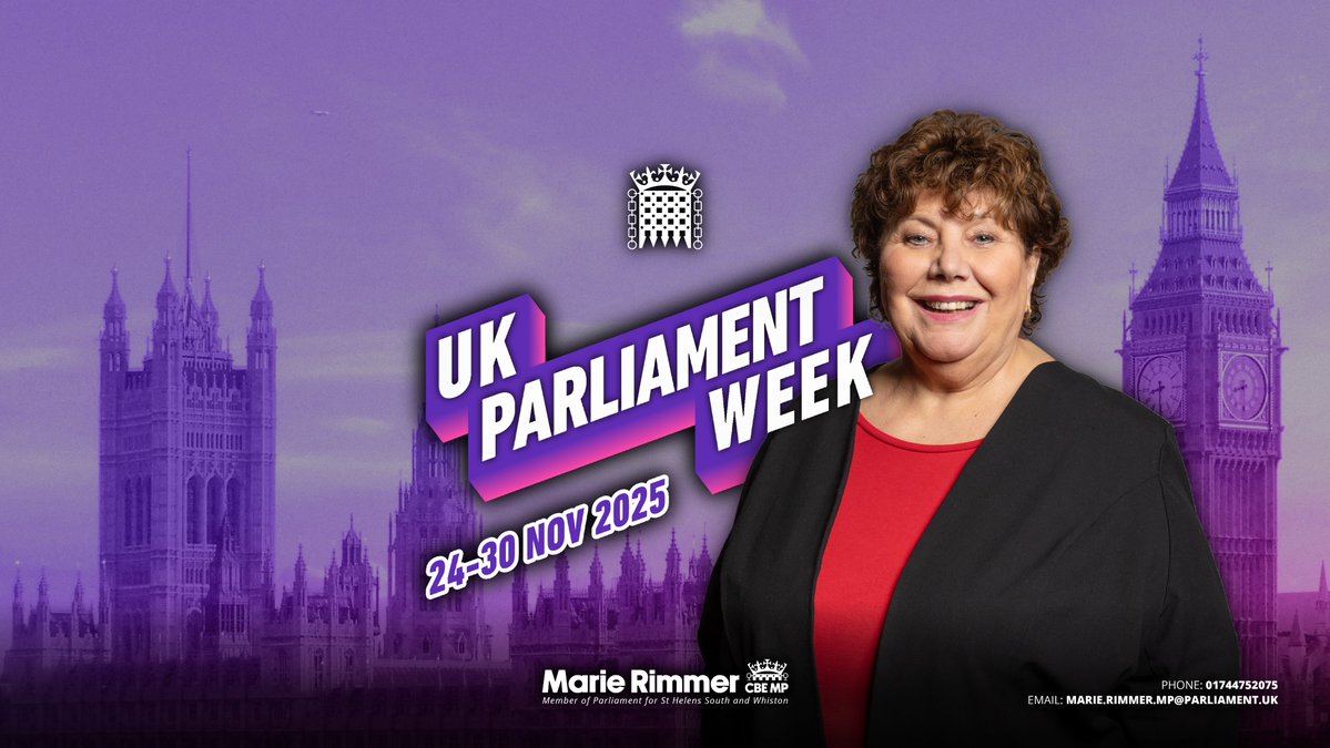 UK Parliament Week 2025 is nearly here (24-30 November). there’s still time to get a free kit to take part - It’s packed with printable resources to help you explore democracy, what UK Parliament does and how you can get involved.

Sign up today: ukparliamentweek.org/en/sign-up/